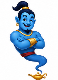 Genie mascot